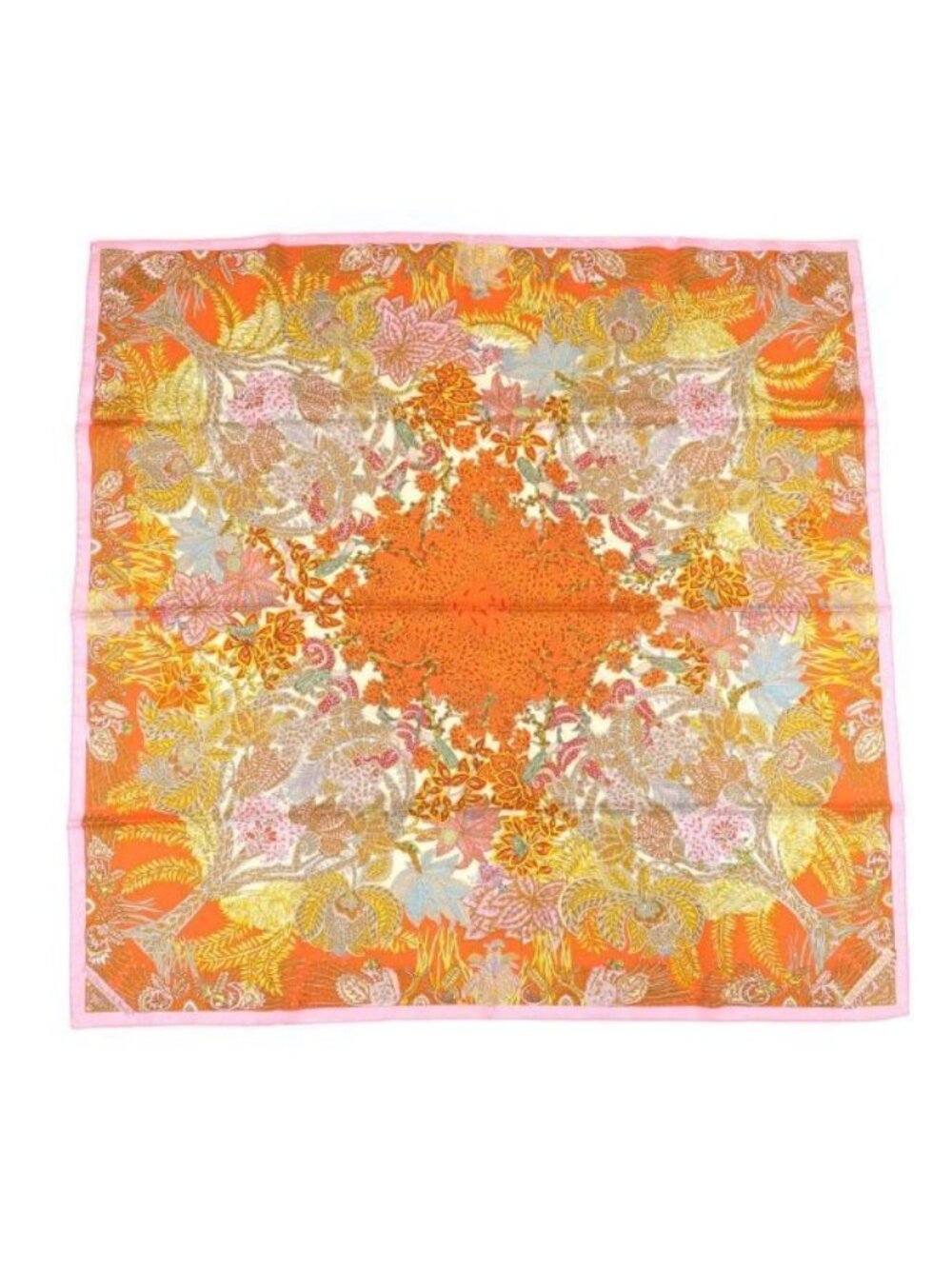 Hermes Carre 90 Maitres de la Foret Scarf